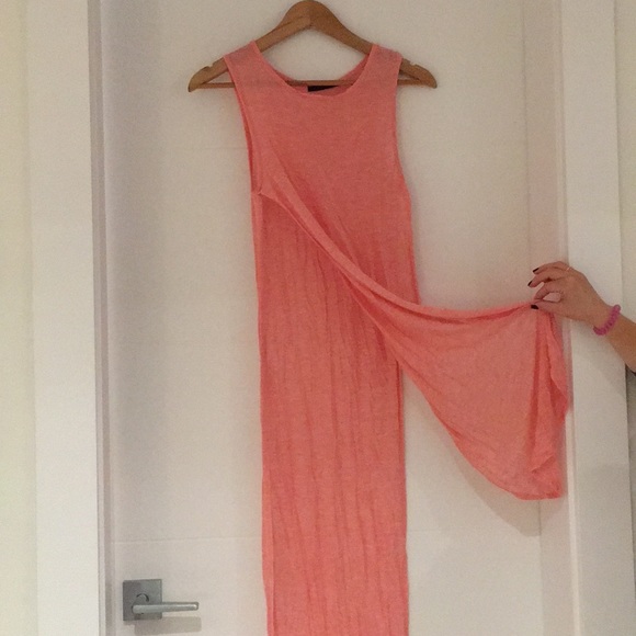 Antistar long pink tank dress - Picture 4 of 4